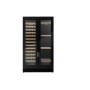 Caso , Wine Cooler , WineChef Duo 122 , Energy efficiency class G , Free standing , Bottles capacity 122 , Black