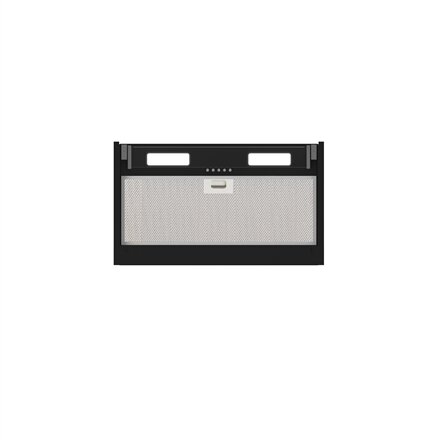 CATA Hood , ARMONIA 60 BK , Canopy , Energy efficiency class C , Width 59.8 cm , 645 m³/h , Mechanical , LED , Black
