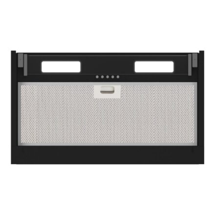CATA Hood , ARMONIA 60 BK , Canopy , Energy efficiency class C , Width 59.8 cm , 645 m³/h , Mechanical , LED , Black