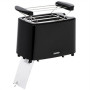 Mesko , Toaster , MS 3220 , Power 750 W , Number of slots 2 , Housing material Plastic , Black