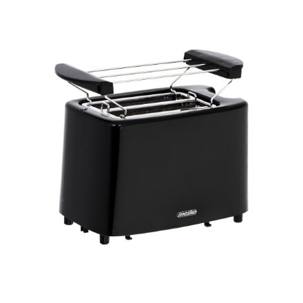 Mesko , Toaster , MS 3220 , Power 750 W , Number of slots 2 , Housing material Plastic , Black