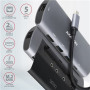 AXAGON SuperSpeed USB-C Combo 6in1 Hub , HMC-6M2