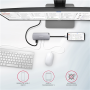 AXAGON SuperSpeed USB-C Combo 6in1 Hub , HMC-6M2
