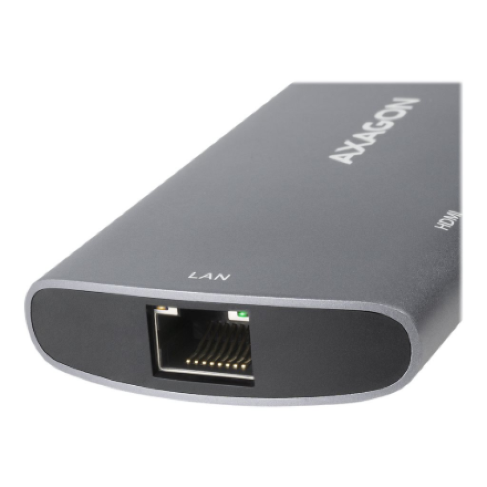 AXAGON SuperSpeed USB-C Combo 6in1 Hub , HMC-6M2