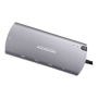 AXAGON SuperSpeed USB-C Combo 6in1 Hub , HMC-6M2