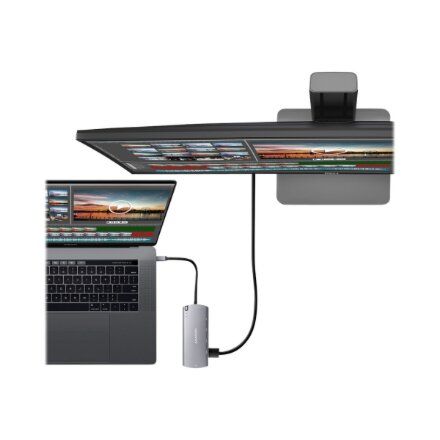 AXAGON SuperSpeed USB-C Combo 6in1 Hub , HMC-6M2
