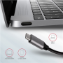 AXAGON SuperSpeed USB-C Combo 6in1 Hub , HMC-6M2