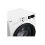 LG Washing Machine , F4WR510SBW , Energy efficiency class A-10% , Front loading , Washing capacity 10 kg , 1400 RPM , Depth 57 cm , Width 60 cm , Display , LED , Steam function , Direct drive , White