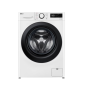 LG Washing Machine , F4WR510SBW , Energy efficiency class A-10% , Front loading , Washing capacity 10 kg , 1400 RPM , Depth 57 cm , Width 60 cm , Display , LED , Steam function , Direct drive , White