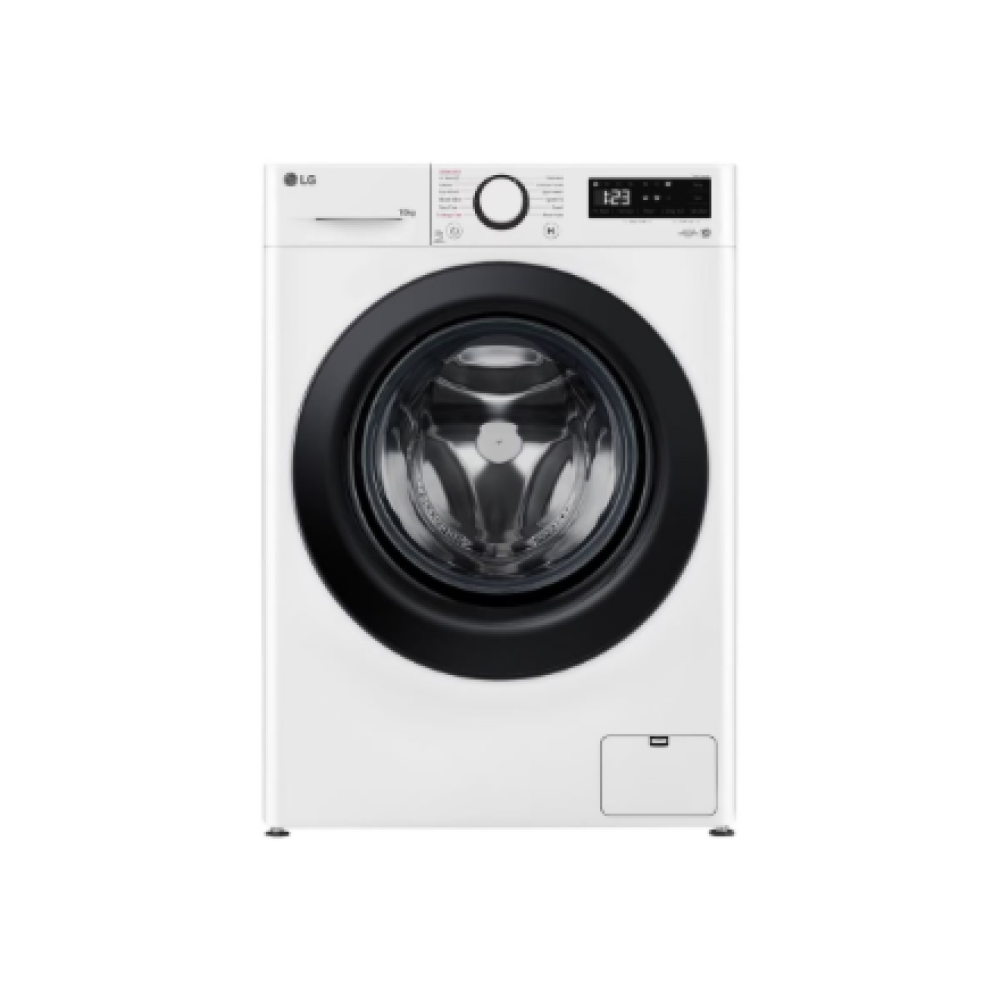 LG Washing Machine , F4WR510SBW , Energy efficiency class A-10% , Front loading , Washing capacity 10 kg , 1400 RPM , Depth 57 cm , Width 60 cm , Display , LED , Steam function , Direct drive , White