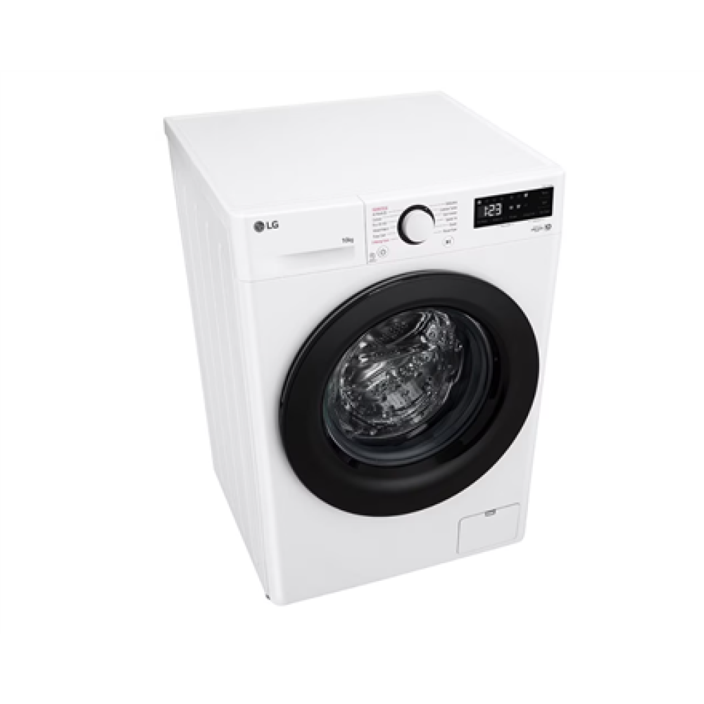 LG Washing Machine , F4WR510SBW , Energy efficiency class A-10% , Front loading , Washing capacity 10 kg , 1400 RPM , Depth 57 cm , Width 60 cm , Display , LED , Steam function , Direct drive , White