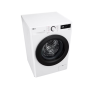 LG Washing Machine , F4WR510SBW , Energy efficiency class A-10% , Front loading , Washing capacity 10 kg , 1400 RPM , Depth 57 cm , Width 60 cm , Display , LED , Steam function , Direct drive , White