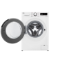 LG Washing Machine , F4WR510SBW , Energy efficiency class A-10% , Front loading , Washing capacity 10 kg , 1400 RPM , Depth 57 cm , Width 60 cm , Display , LED , Steam function , Direct drive , White