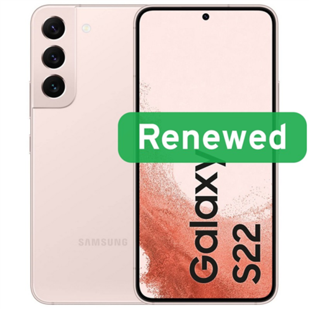 Samsung Renewed Grade B , Samsung Galaxy S22 , Pink Gold , 6.1 , 256 GB , 5G , Android