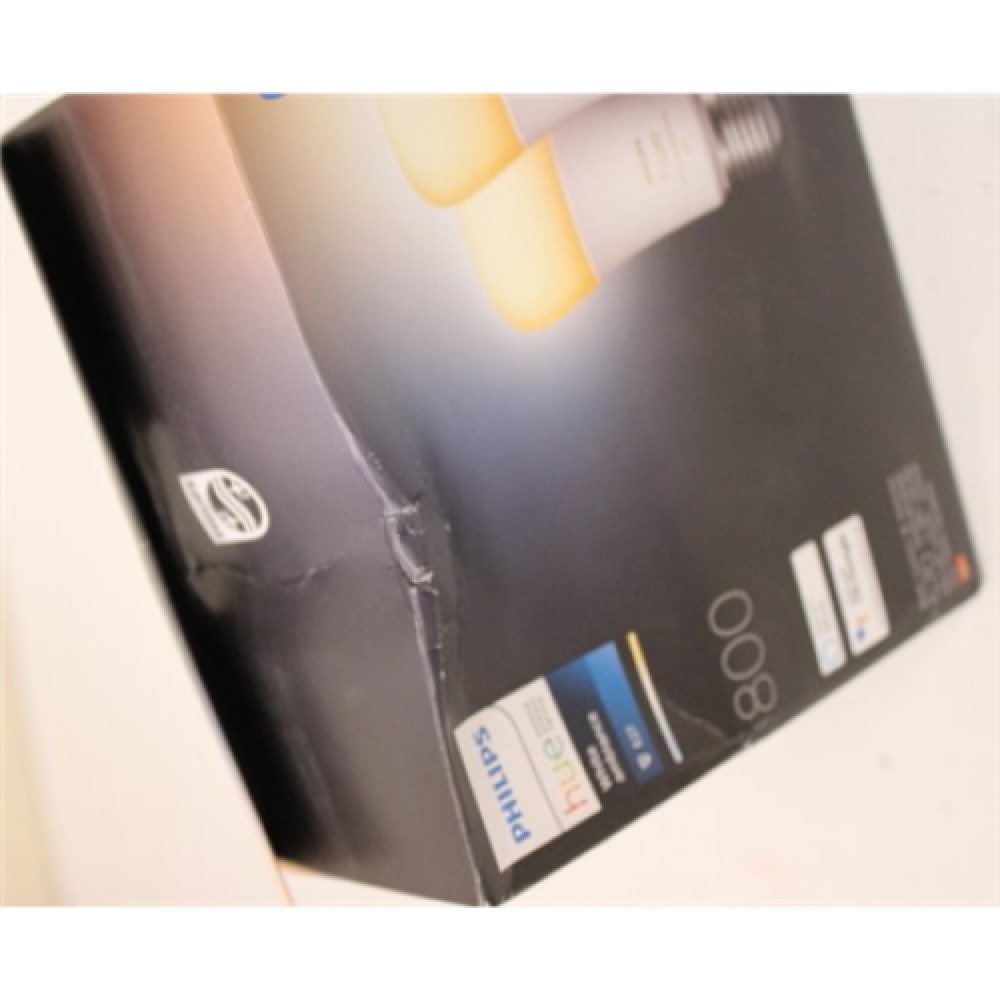 SALE OUT.Philips Hue WA 9W A60 E27 2pcs pack , WA 9W A60 E27 2pcs pack , E27 , 9 W , Warm White 2200-6500K , Bluetooth and Zigbee , DAMAGED PACKAGING , Philips Hue WA 9W A60 E27 2pcs pack , E27 , 9 W , Warm White 2200-6500K , Bluetooth and Zigbee , DAMAGE