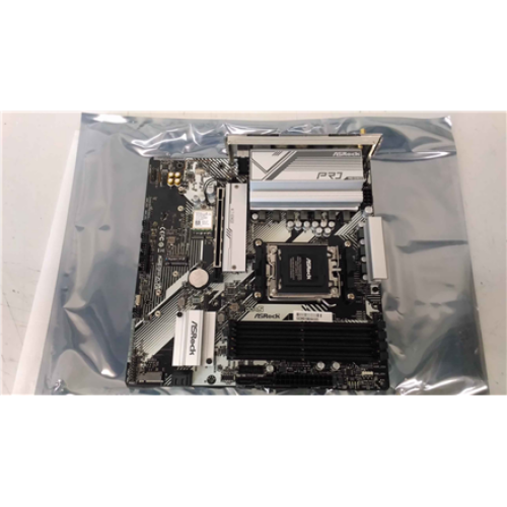 SALE OUT. ASRock AMD AM5 A620/4DDR5 WIFI , ASRock A620M Pro RS WiFi , Processor family AMD , Processor socket AM5 , DDR5 DIMM , Memory slots 4 , Supported hard disk drive interfaces SATA3, M.2 , Number of SATA connectors 4 , Chipset AMD A620 , Micro ATX ,