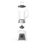 TEFAL , Blender , BL2C0130 , Tabletop , 450 W , Jar material Plastic , Jar capacity 1.5 L , Ice crushing , White