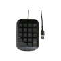 Targus AKP10EU , Numeric Keypad , Wired , Black