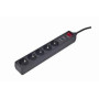 EnerGenie , Surge Protector SPG5-C-15/ 4.5 m/ 5 Sockets/ Black