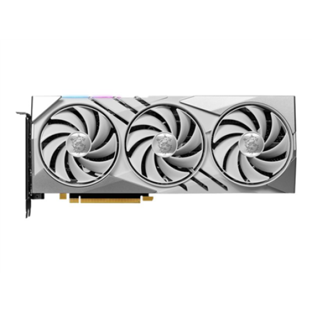 MSI , GeForce RTX 4070 GAMING X SLIM WHITE 12G , NVIDIA , 12 GB , GeForce RTX 4060 , GDDR6X , HDMI ports quantity 1 , PCI Express Gen 4 , Memory clock speed 2625 MHz