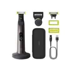 Philips , Hair trimmer, Face and Body , QP6652/61 OneBlade Pro 360 , Cordless , Wet & Dry , Number of length steps 20 , Grey/Black