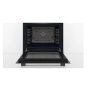 Bosch , Oven , HBF133BA0 , 66 L , Electric , EcoClean , Knobs , Height 59.5 cm , Width 59.4 cm , Black