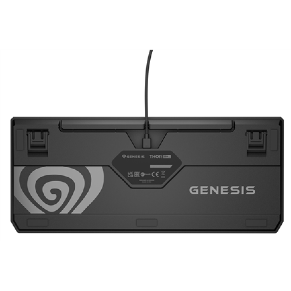 Genesis THOR 230 , Mechanical Gaming Keyboard , Wired , US , Black , USB Type-A , Outemu Red