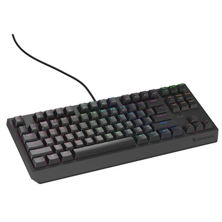 Genesis THOR 230 , Mechanical Gaming Keyboard , Wired , US , Outemu Red , Black