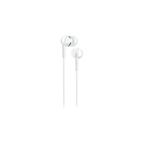 Motorola , Headphones , Earbuds 105 , In-ear In-ear , Built-in microphone , 3.5 mm plug , White