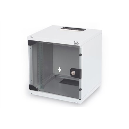SALE OUT. DIGITUS Network Set - 254 mm (10) - 6U, 312 x 100 mm (W xD) , Digitus , Network Set , DN-10-SET-1 , DEMO , The 254 mm (10) network set from DIGITUS is the ideal all-round solution for building up a compact network, for example at home or in smal