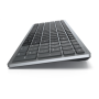 Dell , Keyboard , KB740 , Keyboard , Wireless , US , m , Titan Gray , 2.4 GHz, Bluetooth 5.0 , 506 g