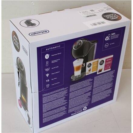 SALE OUT. Delonghi EDG315.B Dolce Gusto Coffee Maker, Black , Delonghi , Coffee Maker , EDG315.B Dolce Gusto , Pump pressure 15 bar , Automatic , 1400 W , Black , DAMAGED PACKAGING