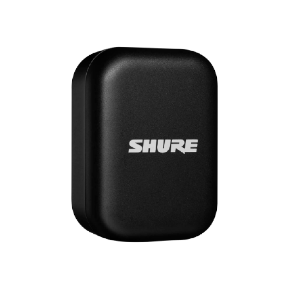 Shure Charge case only, microphones not included , AMV-CHARGE , Black