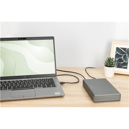 Digitus USB 3.0 hard disk enclosure, 3.5, SATA, 16TB, aluminum , DA-71106-1