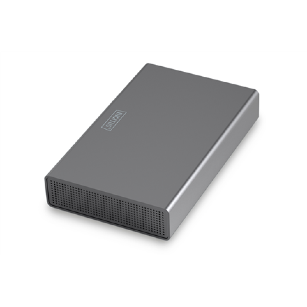 Digitus USB 3.0 hard disk enclosure, 3.5, SATA, 16TB, aluminum , DA-71106-1