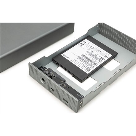 Digitus USB 3.0 hard disk enclosure, 3.5, SATA, 16TB, aluminum , DA-71106-1