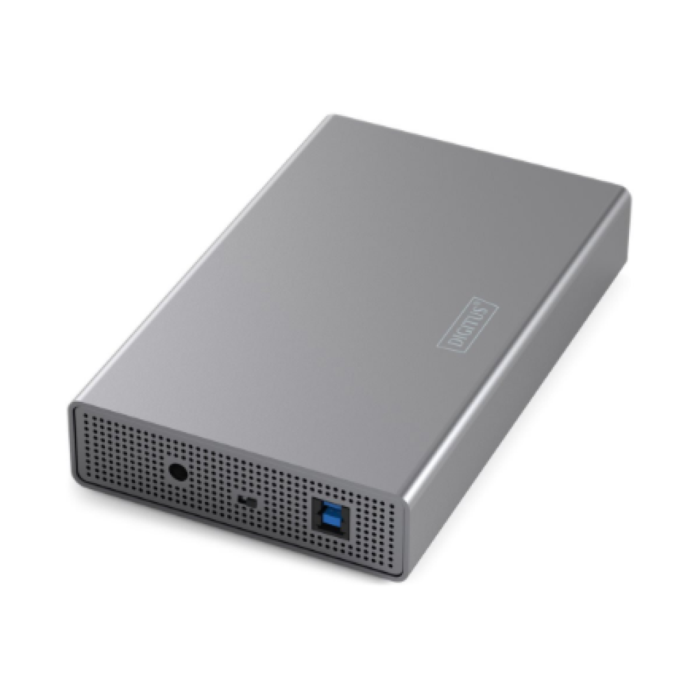Digitus USB 3.0 hard disk enclosure, 3.5, SATA, 16TB, aluminum , DA-71106-1