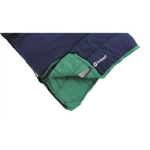 Outwell , Champ Kids Ocean Blue , Sleeping Bag , 150 x 70 cm , 2 way open, L-shape