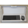 SALE OUT. , Dell , Keyboard and Mouse , KM7120W , Keyboard and Mouse Set , Wireless , Batteries included , EN/LT , REFURBISHED , Bluetooth , Titan Gray , Wireless connection