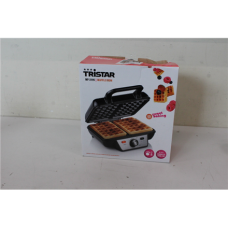 SALE OUT. , Tristar , Waffle maker , WF-2195 , 1000 W , Number of pastry 2 , Belgium , Black , DAMAGED PACKAGING