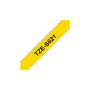 Brother , TZe-S621 Strong Adhesive Laminated Tape , Black on Yellow , TZe , 8 m , 9 cm
