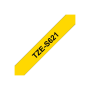 Brother , TZe-S621 Strong Adhesive Laminated Tape , Black on Yellow , TZe , 8 m , 9 cm