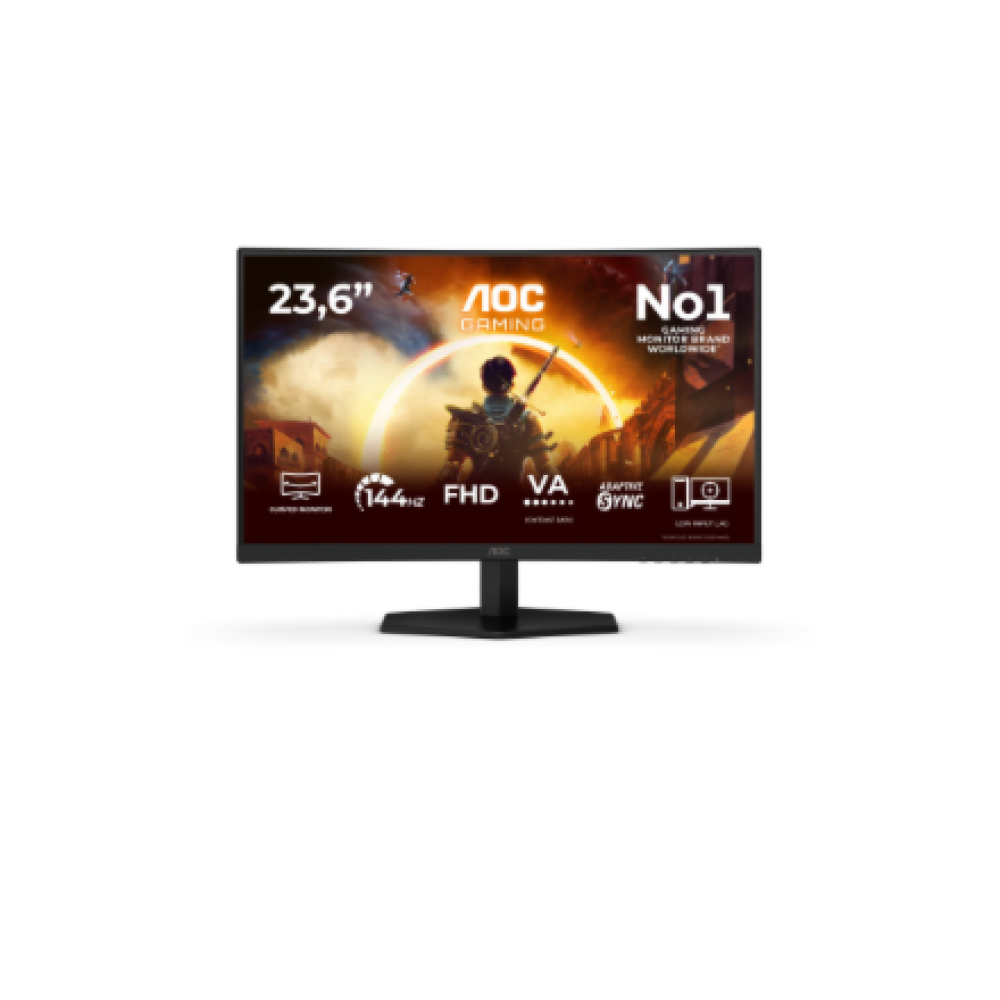 AOC C24G42FE 24“ 1920x1080/16:9/300 cd/m²/4ms/HDMI, DisplayPort, Headphone out , AOC