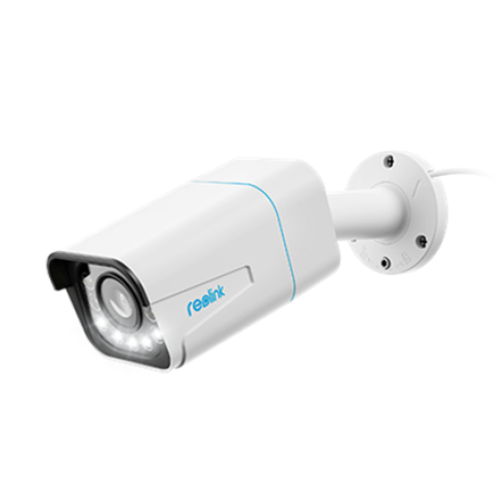 Reolink 4K Smart PoE Camera with Spotlight & Color Night Vision RLC-811A Bullet 5 MP Varifocal Power over Ethernet (PoE) IP66 H.265 MicroSD (Max. 256GB)