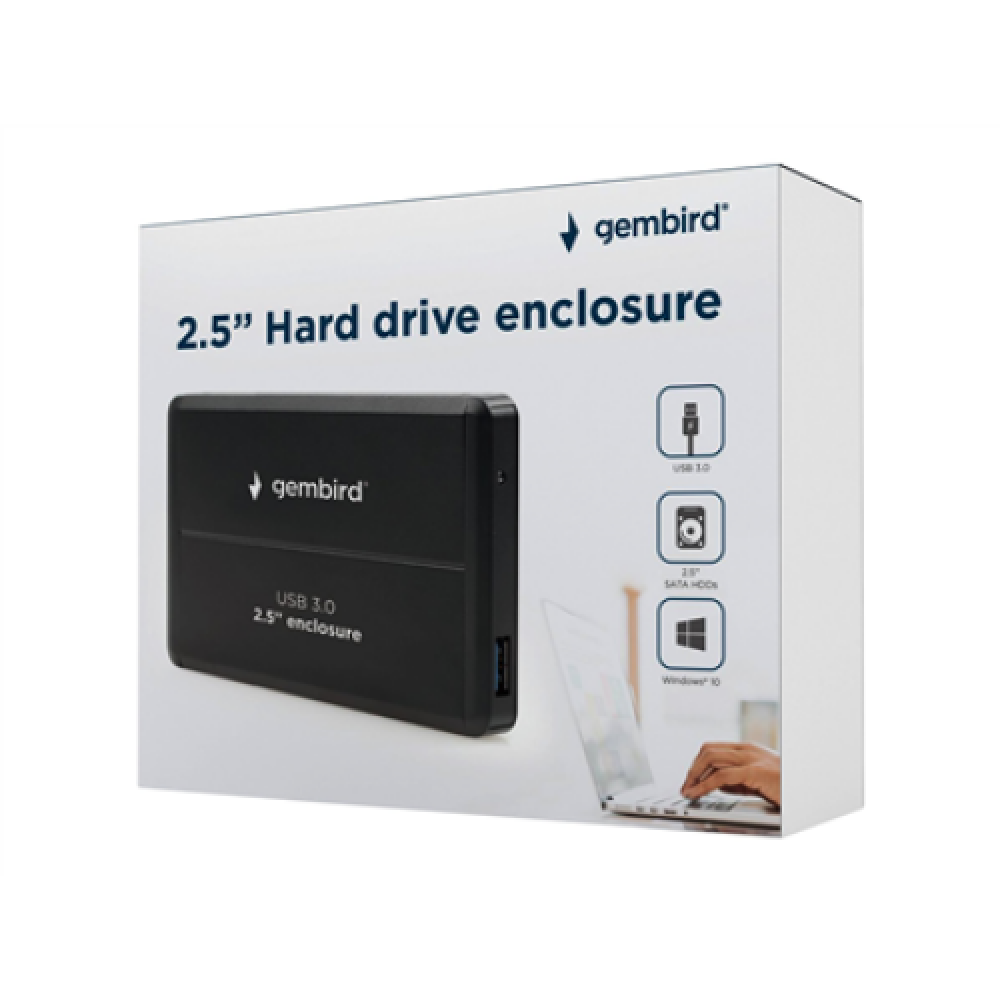 Gembird , EE2-U3S-2 , SATA 3Gb/s , USB 3.0 , 2.5
