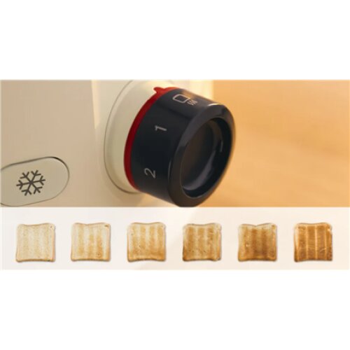 Bosch Toaster , TAT2M127 MyMoment , Power 950 W , Number of slots 2 , Housing material Plastic , Beige