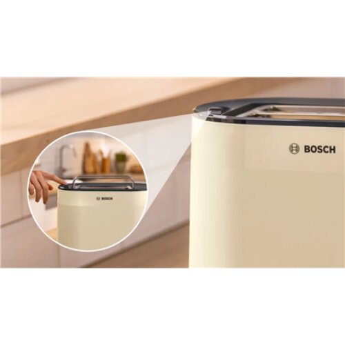 Bosch Toaster , TAT2M127 MyMoment , Power 950 W , Number of slots 2 , Housing material Plastic , Beige