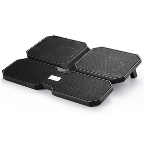 Deepcool , Multicore x6 , Notebook cooler up to 15.6 , 380X295X24mm mm , 900g g , Black