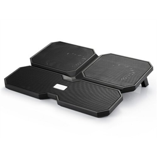 Deepcool , Multicore x6 , Notebook cooler up to 15.6 , 380X295X24mm mm , 900g g , Black