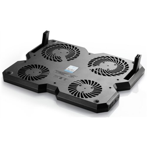 Deepcool , Multicore x6 , Notebook cooler up to 15.6 , 380X295X24mm mm , 900g g , Black